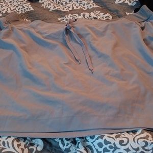 Plus size 3x rbx grey skirt with built  in shorts